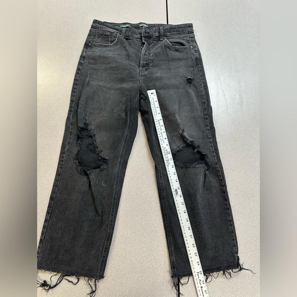 Wild Fable High Rise Black Distressed Jeans
